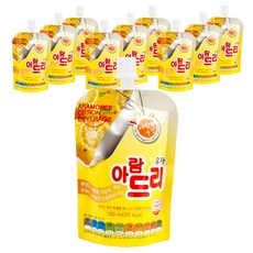 아람농장 아람드리 유자주스, 100ml, 10개