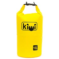 키위 아쿠아 드라이백 10L + 어깨끈, 윈도우 (옐로우)