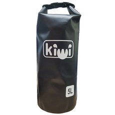 키위 아쿠아 드라이백 5L + 어깨끈, 일반형 (블랙)