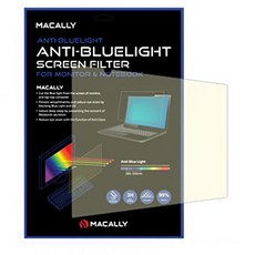 맥컬리 모니터용 블루라이트 차단 보호 필름 MBFAG-24W9, 1개
