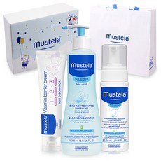 무스텔라 신생아 선물 세트 ver1 + 쇼핑백, 1세트