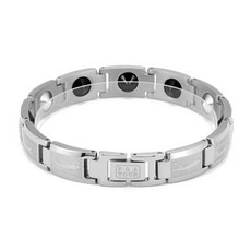 PGA TOUR保健手環 Noblesse 銀色 L, 1個