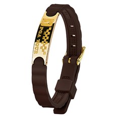 PGA TOUR保健手環 鈦 金色 棕色, 1個
