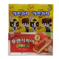 해태제과 후렌치파이 딸기 192g + 계란과자 70g x 2p, 1세트