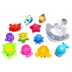 캐스비 플레이 해피타임 바다 목욕놀이, 혼합 색상, 1개