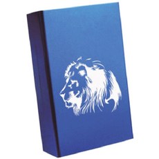 더자카 개성 메탈 슬라이드 담배케이스, 블루, 1개