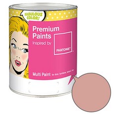 노루페인트 팬톤 멀티 에그쉘광 페인트, 피치베이지, 1L, 1개
