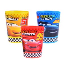 릴팡 카3 유아동 컵 3p, 옐로우, 블루, 레드, 1세트