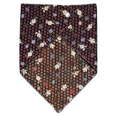 우주아이 유아용 삼각 양면 스카프빕