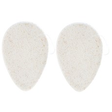 ELP Korea Keppin Drop卸妝粉撲, 白色的, 2件