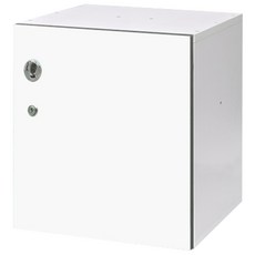 상도가구 큐빅사물함 도어형 400 대, 화이트