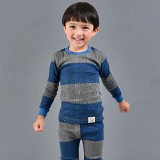 메이키즈 남아용 포근니트 20수후라이스 긴팔 실내복