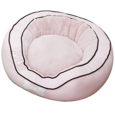 affetto 寵物圓形靠墊, 粉色