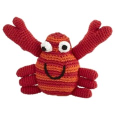 페블차일드 소리나는 홍게 딸랑이, 혼합 색상, 1개