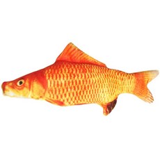 아리코 고양이 캣닢 물고기장난감 20cm, 레드잉어, 1개