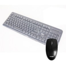 ABKO 有線鍵盤+滑鼠+鍵盤套 MULTIPACK, KM-A5PS, 黑色的, 一般型