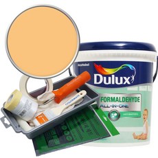 듀럭스 안티 포름알데히드 페인트 1L세트, Saffron Sensation, 1L