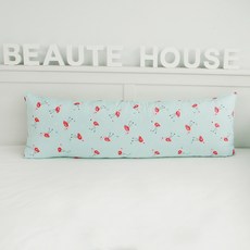 보떼하우스 인견 바디필로우 + 솜, 홍학 블루