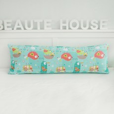 보떼하우스 인견 바디필로우 + 솜, 종달새 블루