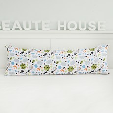 보떼하우스 인견 바디필로우 + 솜, 별사탕 그린