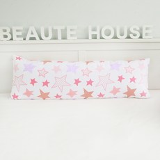 보떼하우스 인견 바디필로우 + 솜, 빅스타 핑크