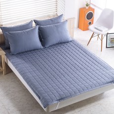 CHOUETTROOM 純棉防水墊, 靛藍色