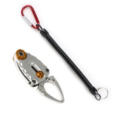 SAPA 迷你魚嘴夾 + 彈簧繩 BL010 隨機出貨, 1個