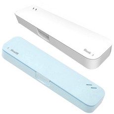 IRIVER 便攜式牙刷清潔器 2入, TBS-100, 白色, 藍色