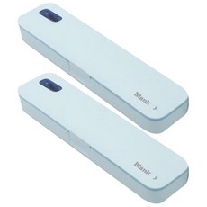 IRIVER 便攜式牙刷清潔器 2入, TBS-200, 藍色