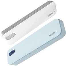 IRIVER 便攜式牙刷清潔器 2入, TBS-200, 白色, 藍色