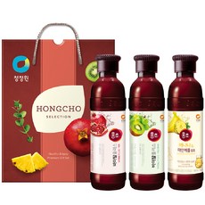 청정원 홍초3호 세트, 1세트, 500ml