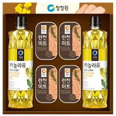 청정원 팜고급유 7호 세트 + 쇼핑백, 1세트