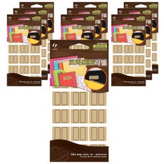 LATECH 索引牛皮紙標籤貼紙 20-KR-103 23 x 29 mm, 混合顏色, 10個