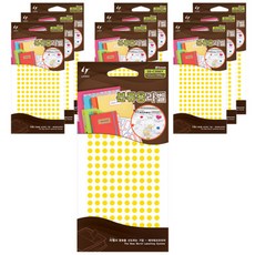 LATECH 索引分揀紙標籤 20-C306 Y 黃色, 10片