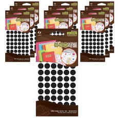 레이테크 인덱스 분류용 라벨 견출지 20-C303 BL 검정, 블랙, 1개입, 10개