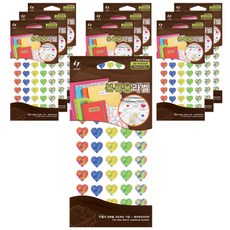 LATECH 索引分選紙標籤 20-H343 全息圖 5色混裝, 10片