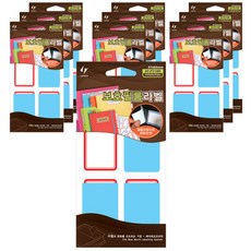 LATECH 索引保護膜標籤貼 20-P218 37 x 65 mm, R 紅色, 10個