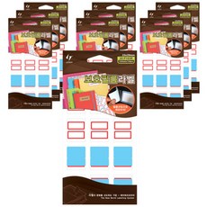 LATECH 索引保護膜標籤貼紙 20-P103 23 x 29 mm, R 紅色, 10個