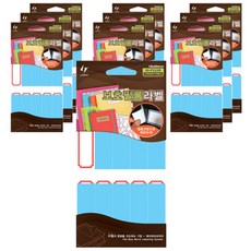 LATECH 索引保護膜標籤貼 20-P222 18 x 60 mm, R 紅色, 10個