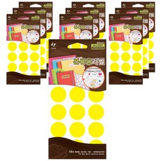 LATECH 索引分揀紙標籤 20-C300 Y 黃色, 10片