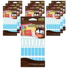 LATECH 保護膜標籤 20-P209 11*32mm, B 藍色, 10片