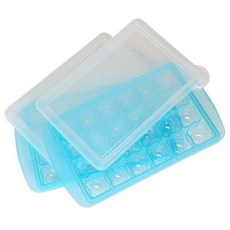 알알이쏙 이유식냉동용기 2p, 블루