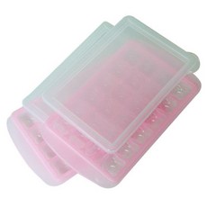 알알이쏙 이유식냉동용기 2p, 핑크