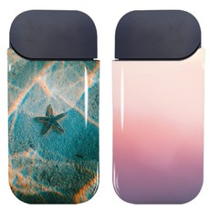 아이코스 유니크 디자인 하드케이스 유광 픽쳐아트세트 No.73 IQ-158 + IQ-251, 1세트