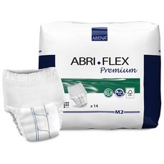 ABENA 雅保 中性款成人三角褲型紙尿布 M號, M2號, 14入, 1包