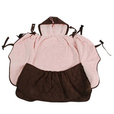 wowbaby 背帶保暖罩, 粉色