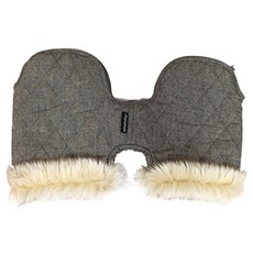 wowbaby 一體式推車手套, 深灰色