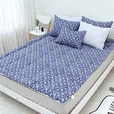 CHOUETTROOM SEMI 仙人掌薄床墊, 海軍藍
