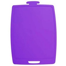 주방앤 실리콘 도마, 퍼플, 1개