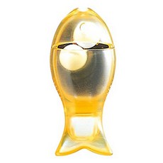 MANNA 魚磁鐵餐具 黃色, 1個